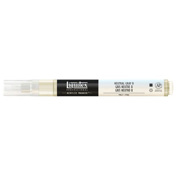 NEUTRAL GRAY N 8 LQX PRO PAINT MARKER FINE