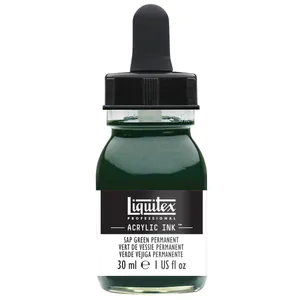 Hovedbilde SAP GREEN PERMERNANT 30ML LQX PRO ACRYLIC INK