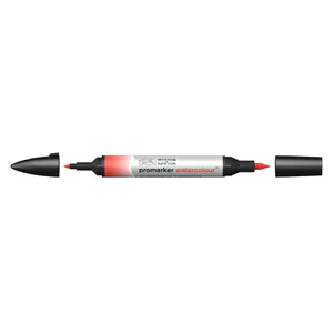 Hovedbilde W&N WATERCOLOUR MARKER 095 CADMIUM RED HUE