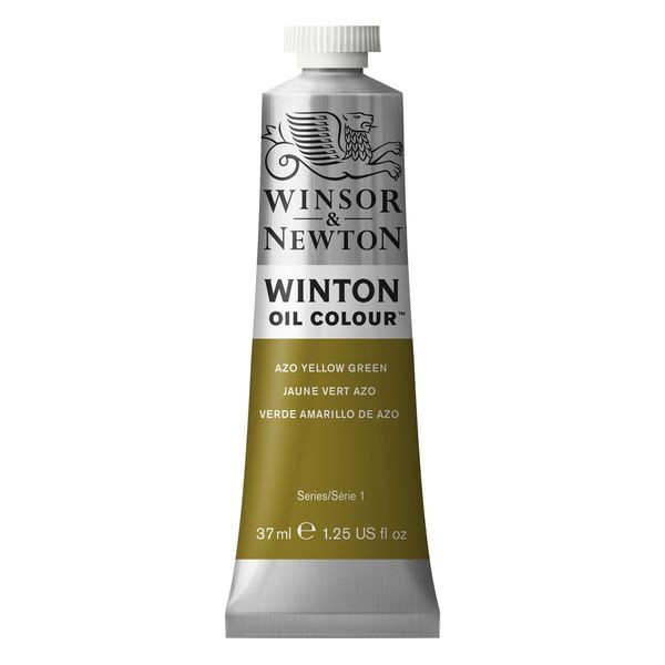 AZO YELLOW GREEN W&N WINTON OIL 37ML TUBE