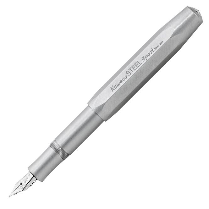 Hovedbilde Kaweco Steel Sport Fyllepenn – F 0.7mm