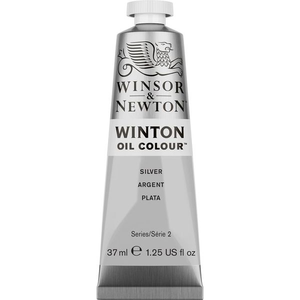 W&N WINTON OIL COLOUR 37ML TBE SILVER