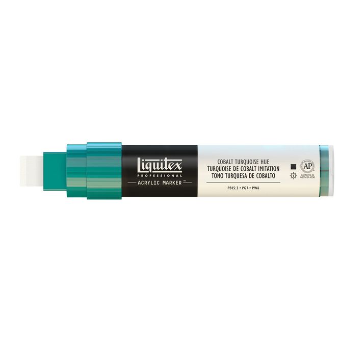Hovedbilde LQX PRO PAINT MARKER WIDE COBALT TURQUOISE HUE