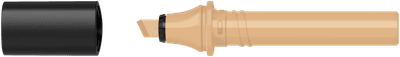 Sketcher Cartridge chisel caramel middle