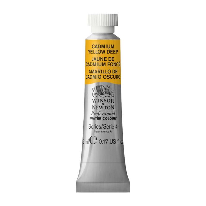 Hovedbilde CADMIUM YELLOW DEEP 5ML TUBE W&N pwc