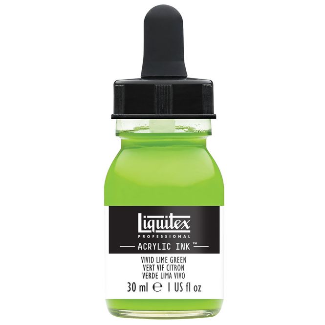 Hovedbilde VIVID LIME GREEN 30ML LQX PRO ACRYLIC INK