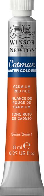 Hovedbilde CADMIUM RED HUE 8ML TUBE W&N COTMAN
