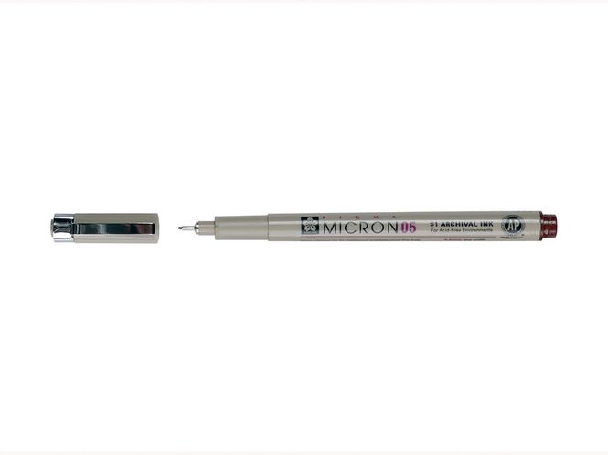 Hovedbilde Sakura Pigma Micron 05 - 0,45mm - 22 Burgunder