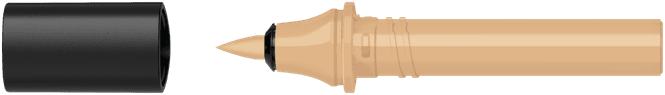 Hovedbilde Sketcher Cartridge brush caramel middle
