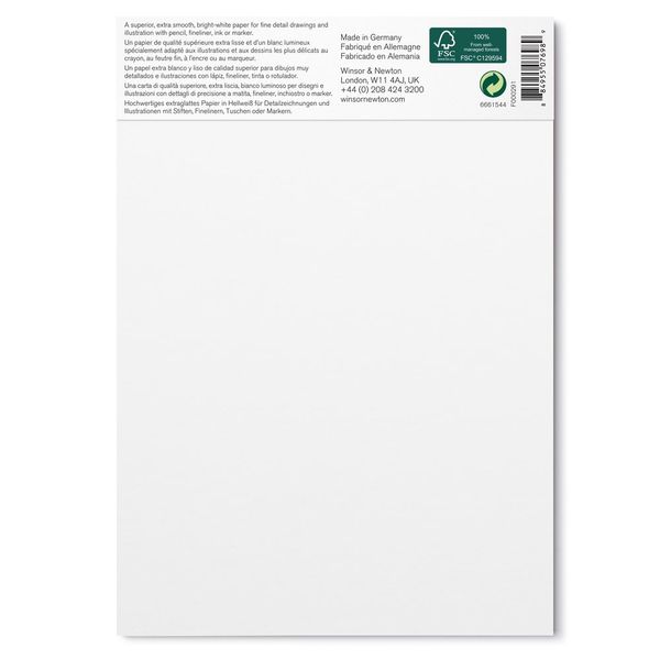 W&N BRISTOL PAD 250 A5 20S