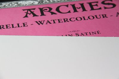 ARCHES Aquarelle HP 56x76 cm 300G Bright White