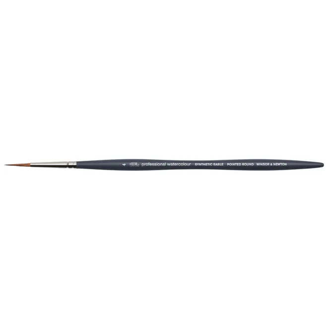 Hovedbilde W&N PROF WC SYNTHETIC BRUSH POINTED ROUND SIZE 4