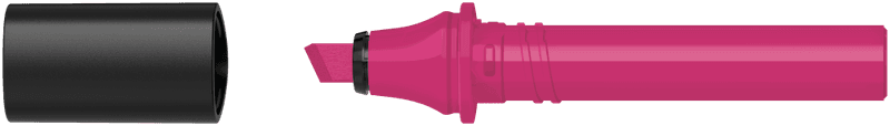 Sketcher Cartridge chisel shock pink dark