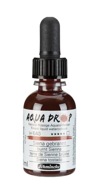Hovedbilde Schmincke Aquadrop 30ml. burnt Sienna